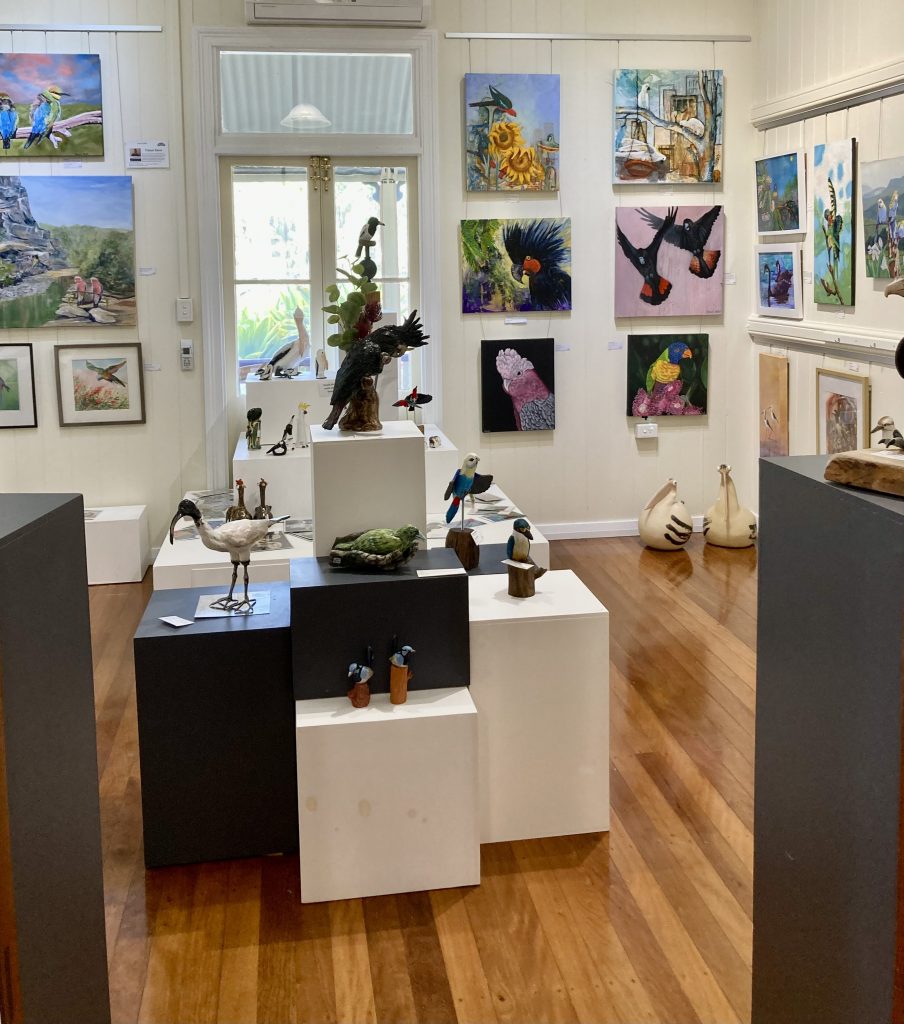 Gallery during Birds of Sunshine Coast exhibition