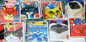 Dale Leach Cat Cards