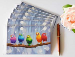 Rebecca Phillips cards Rainbow Song Greeting Cards